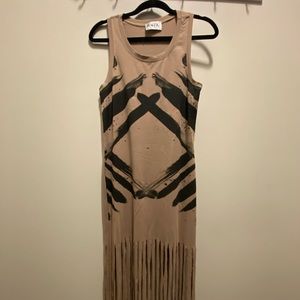 Sabo skirt tassel dress